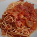 にゅーぽん's cooksnap of when they made 15分★簡単おいしぃトマトジューススパ★.