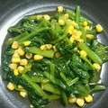 河了貂's cooksnap of when they made 定番簡単✩ほうれん草ソテー｡:°ஐ♡.