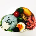annin102's cooksnap of when they made 簡単♪キャラ弁♪ すみっこぐらし.