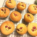 ぴこ♡'s cooksnap of when they made 桜あん入り♪桜マフィン.