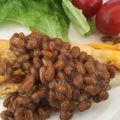 みっつっつー's cooksnap of when they made お昼にピッタリ♪簡単ネギオムの納豆がけ.