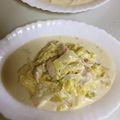 tsurumom's cooksnap of when they made 春キャベツと鶏肉ときのこのクリーム煮.