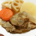 ぶぶろん's cooksnap of when they made 豚のなんこつでトロトロ角煮♪.
