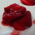 sayahk's cooksnap of when they made トロトロ～苺コンポートゼリー.