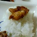 4double5's cooksnap of when they made 簡単♪うまうま♪みそマヨチキンどん.