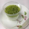 38naa☆'s cooksnap of when they made ヨーグルトムースのキウイソース.