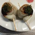 ☆アチャコ's cooksnap of when they made お弁当に♪クルクル竹輪deお好み焼き風.