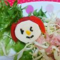 めみたん☆'s cooksnap of when they made ミニトマトでキャラ弁おかず♡マイメロディ.