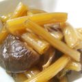 mamesumo's cooksnap of when they made 【おせち】ふきと干ししいたけの煮物.