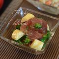 ruruchirin's cooksnap of when they made マグロとチーズ＊オリーブオイル和え.