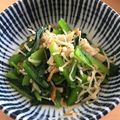 夕飯は６時です's cooksnap of when they made さっぱり【小松菜と干しエビのごまポン酢】.