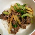 リトルチェリー's cooksnap of when they made ご飯が進む！牛肉のガリバタ醤油炒め☆.