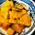 kucina's cooksnap of when they made ウチの黄金比～定番*かぼちゃの煮物.
