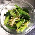 なしりゅう's cooksnap of when they made レンジで簡単☆常備菜に☆小松菜のナムル.
