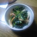 クック1009's cooksnap of when they made 時短！簡単！小松菜とちくわの酢みそ和え.