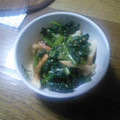 クック1009's cooksnap of when they made 時短！簡単！小松菜とちくわの酢みそ和え.