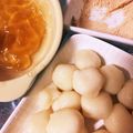 Achans's cooksnap of when they made 豆腐一丁と白玉粉でみたらし&きな粉だんご.