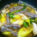 ピンキーsaya's cooksnap of when they made コンニャクと白葱のポカポカ生姜餡かけ.