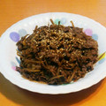 きょん39's cooksnap of when they made 牛肉とゴボウの甘辛煮（佃煮風）.