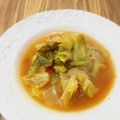 ウサガミソーレー♪'s cooksnap of when they made 野菜たっぷり鶏のトマトスープ♪.