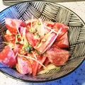 まきまき0707's cooksnap of when they made トマトとかいわれの胡麻マヨサラダ.