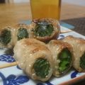ダイナマイト漆黒's cooksnap of when they made 今夜はお家焼き鳥〜♬ ＊ニラシソ巻き＊.