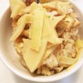 クックE662AA☆'s cooksnap of when they made 筍ごはん.