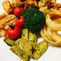 らいママ。。。's cooksnap of when they made フライパンで簡単フライドポテトのり塩味.