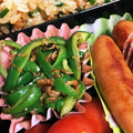 crushbaby's cooksnap of when they made ピーマンの山椒ちりめん炒め.