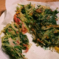 明後日の方向's cooksnap of when they made 水菜と玉ネギのかき揚げ.