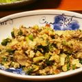 bigchinu's cooksnap of when they made 薬味たっぷり★サバ缶なめろう風.