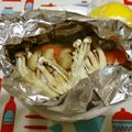 夢夢555's cooksnap of when they made 旨っ❤シャケとキノコのバターホイル焼き♪.