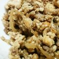 cocoa2001's cooksnap of when they made 豆腐✿もやし✿ひき肉の炒めもの.