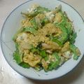 がっちママ's cooksnap of when they made かつおぶしｄｅゴーヤの卵炒め.