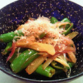 あっこ姉's cooksnap of when they made 【旬】しし唐とみょうがのカボ酢炒め.