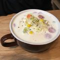 UMEKOママ's cooksnap of when they made 味噌＆クリチでウインナーのミルクスープ♪.