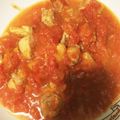nishimo's cooksnap of when they made 鶏もも肉のトマト煮.