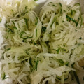 きなめし's cooksnap of when they made ナムル風大根と胡瓜の酢の物.