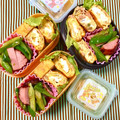 ふたごゆき's cooksnap of when they made ミョウガとゆかりのツナマヨ玉子焼き.