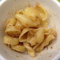 kinako10's cooksnap of when they made 娘へ。困った時のマカロニかつおぶし和え！.