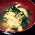 なむい's cooksnap of when they made ＊お腹に優しい＊わかめと卵スープ.
