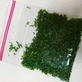 じん87's cooksnap of when they made わけぎ(小ネギ )冷凍保存 お味噌汁に☆.