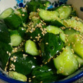☆こたみな's cooksnap of when they made 簡単♪きゅうりの中華風浅漬け.