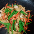 ふぁんたにゃん's cooksnap of when they made ❁麺つゆで簡単♪人参と絹さやの炒り煮❁.