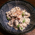 payypyya's cooksnap of when they made 枝豆とひじきの白和え.