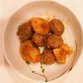 ナン☆'s cooksnap of when they made 新じゃがとミートボールのケチャ照り.