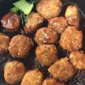トモママカナママ's cooksnap of when they made 豆腐入り✳ふわふわ肉団子✳.