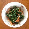 ちるどん's cooksnap of when they made うちの常備菜:ほうれん草のナッツ味噌和え.