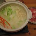 はるがきた's cooksnap of when they made 豆乳鍋　豚しゃぶ.