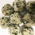 スイカが好物's cooksnap of when they made 妊娠、授乳に！サバ缶小松菜おにぎり.